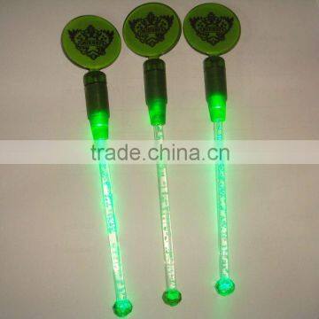 custom logo bar accessories led muddler,barwave stirrer, led sti-stick