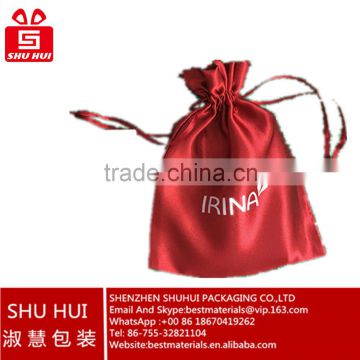 ShenZhen [SHU HUI] black small nylon mesh drawstring bag