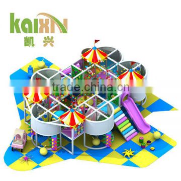 Kids' indoor soft playground