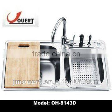 overmount sink stainless steel sink for kitchen stainless steel water trough