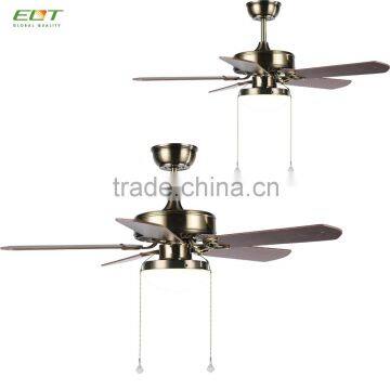 12W Light Aluminum Iron Material Ceiling Fan