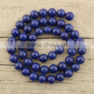 MJ1009 Wholesale lapis blue mashan jade beads,dark blue gemstone beads
