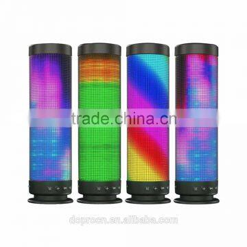 Controllable colorful lights fantasy color dream wireless Bluetooth speaker with led light