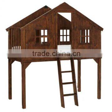 American Country Style Creative Children Furniture Tree House Shape Environment Friendly Solid Wood Bunk Bed for Customized Quality Choice photo-5