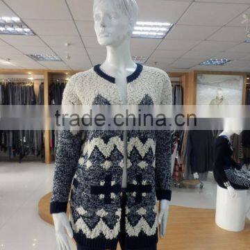 Women Crew Neck Short Sleeve Jersey Knit Pullover Dress Sweater2016 Fall/winter Viscose/nylon/wool Quality Choice photo-6