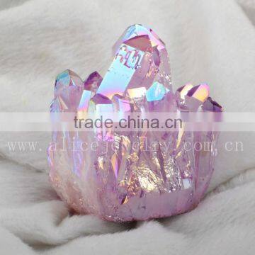 Angel aura quartz, cactus quartz, spirit quartz, hybrid crystal cluster                        
                                                Quality Choice