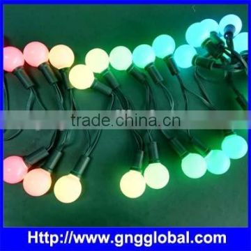 Diameter 40mm led round ball christmas lights 360 degree disco ball christmas lights