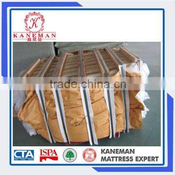 2016 China Wholesale Most Popular King Euro Pillow Top Pocket Spring Round Bed Mattress