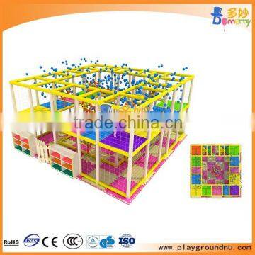 Candy theme amusement park equipment indoor play area for kids