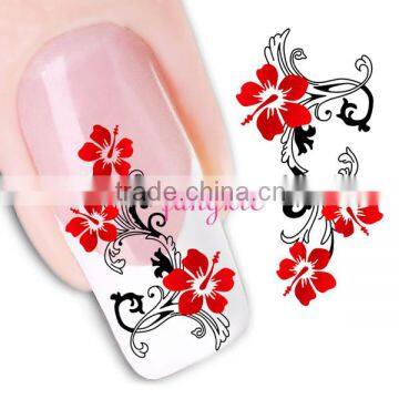 Hotselling water tranfer nail tattoo sticker