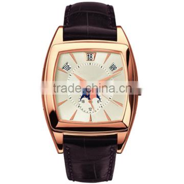 2015 vogue new designer vogue square shape men and women watch