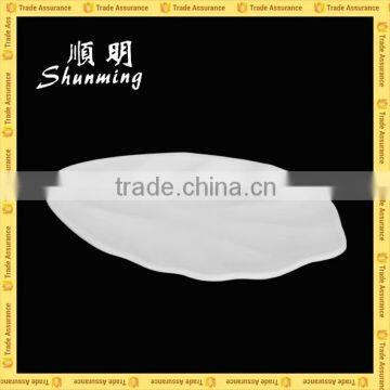 Plastic melamine leaf dish plate