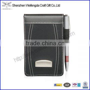 2015 Fashion New Hot Sale High Quality Leather Calculator Jotter