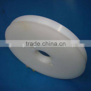 OEM Custom Drawing Sheave Pulleys Injection Molding Type UHMWPE Plastic Pulley Wheels photo-4