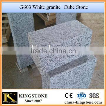 G603 Bianco White Granite Paving Stone cube stone