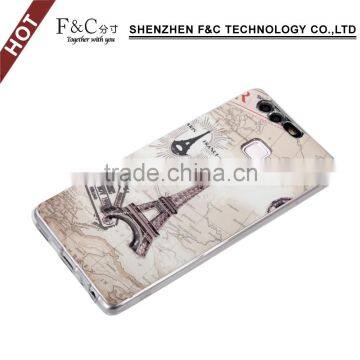 Back Cover Case For Huawei P9 Printed PC Back Cover Wholesale