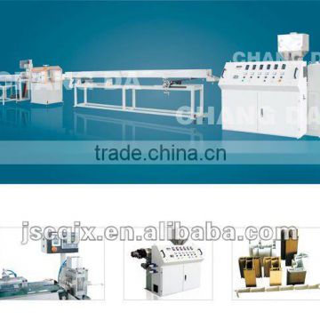 CE 4 inch width PS picture frames/profile extrusion line with good performance