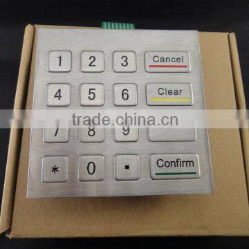 Manufacturer Metal Kiosk Machine Keypad Bank Self Terminal Keypad Access Safe Keypad photo-3