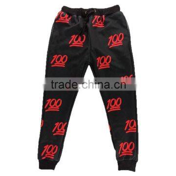 Screen Print Custom Quality Slim Fit Jogger Pants _Top Quality Wholesale Cotton Polyester Full Length Slim Fit Jogger photo-2