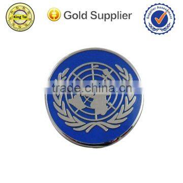 paint metal emblem metal lapen pin making badge with your own design