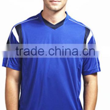 China manufacture custom-made jersey t-shirt with collar