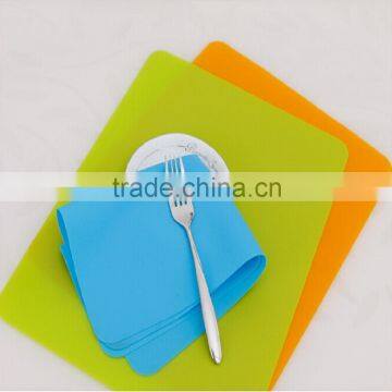 cheap custom heat resistant silicone placemat