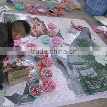 most hots sale hand cutting mosaic pattern/mural