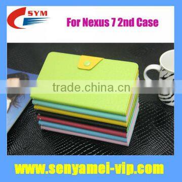 Foldable case for Google Nexus 7 16G 2nd,foldable cover for google new nexus 7,for new nexus7 case cover