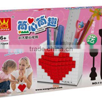 Guangdong creative plastic pen holder bricks