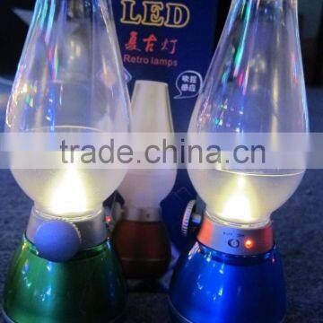 Dimmable rechargeable led desk lamp kerosene lamps