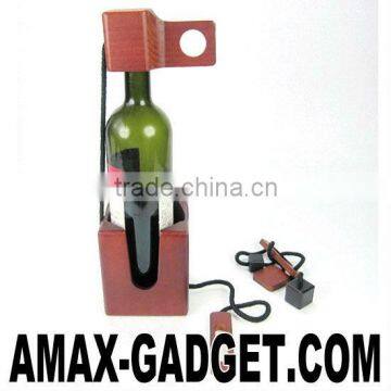 KC-013 wooden Wine puzzle