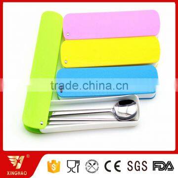 Wholesale Korean Style Cutlery in Rotary Plastic Box for Promotion photo-4