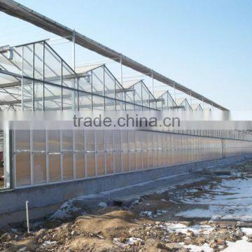 agricultural greenhouse hollow uv coated polycarbonate roof panels machine