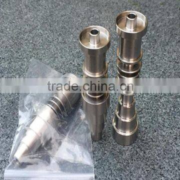 Domeless Titanium Nail Titanium GR2 Nails joint 10mm 14mm and 18mm Glass bong water pipe glass pipes Universal and Convenient