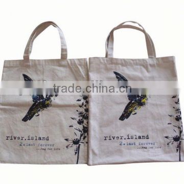 printed 16 oz cotton canvas tote bag