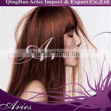 Best Selling, 100%Human Hair, Peruvian Hair Lace Front Wigs With Bangs