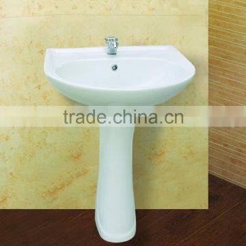 FH7 Washbasin With Full Pedestal Sanitary Ware Ceramic Bathroom Design photo-2