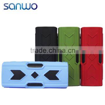 Portable waterproof NFC Bluetooth Speaker CSR-4.0 with power bank 3600mah mobile phone charger