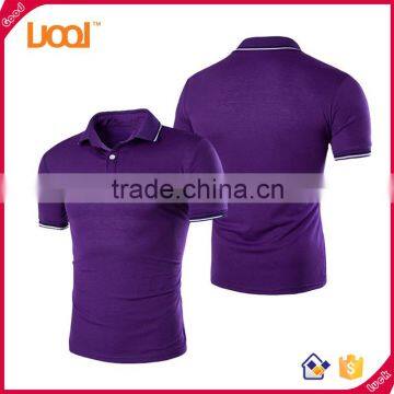 Wholesale High Quality 100% Cotton Plain Sport Polo T Shirt for Men