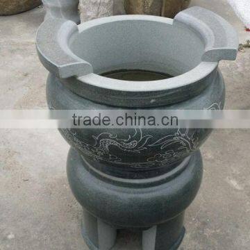 granite type flowerpot, garden and indoor decorative pot