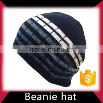 Hot sale 100% polyester winter beanie cap