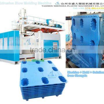 HMWHDPE pallet blow molding machine