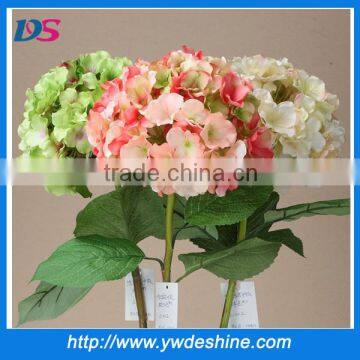 Hot selling high quality artificial hydrangea flower H-529