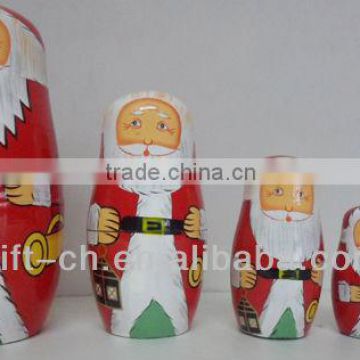 Hot sale ! Promotional wooden fancy Gifts & Crafts wooden russian doll