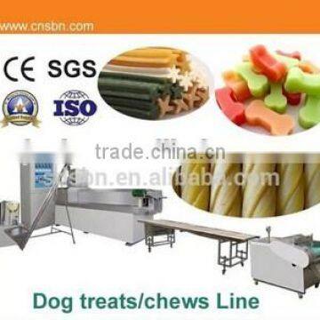 Continuous Automatic dog chews production line