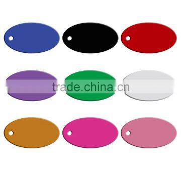 Oval Pet Tag Cheap Custom ID Tags For Dogs