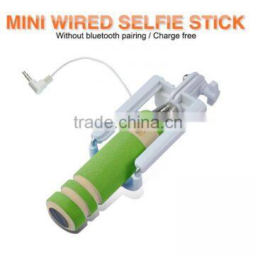2015 New Inventions Extension Handle Mini Selfie Stick for Iphone Selfie photo-5