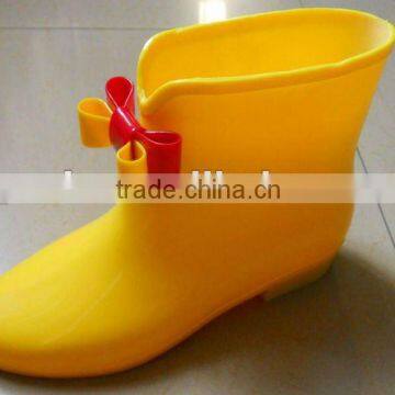 Fashion Yellow Rain Boots Women