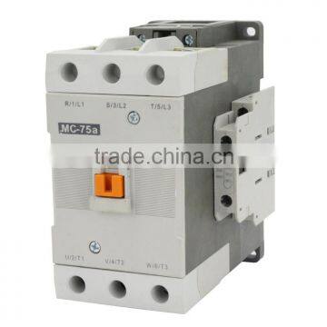 Best Price New MC-75a 110V/220V/380V/660V 50/60Hz Contactor Magnetic Electrical AC Contactor photo-2