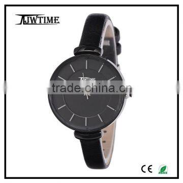 2016 new ladies watches a pictures of fashion girls watches genuine leather watch,stainless steel back water resistant